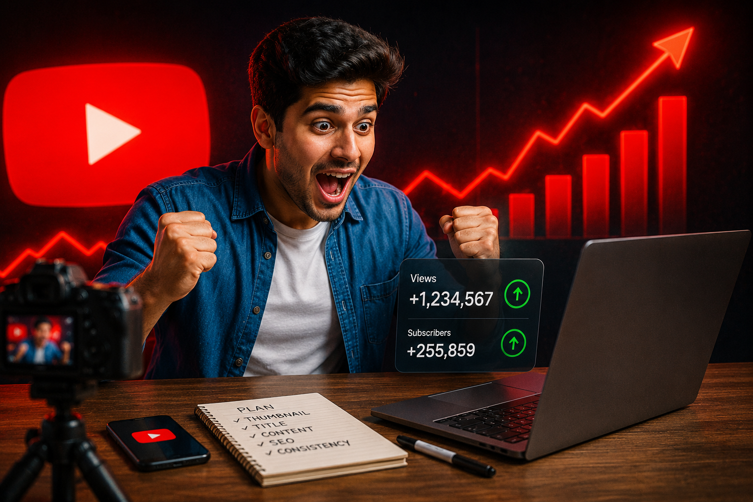 YouTube Par Video Viral Kaise Kare? Beginners के लिए Practical Guide