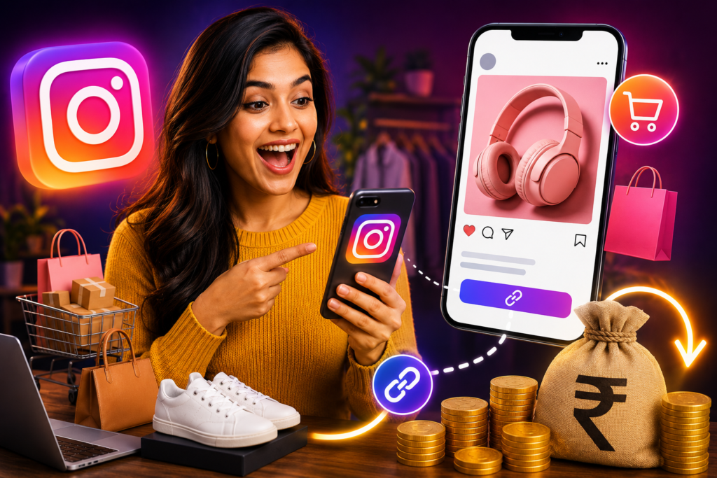2. Earn Money Through Instagram Affiliate Marketing – Instagram Se Paise Kaise Kamaye 2026