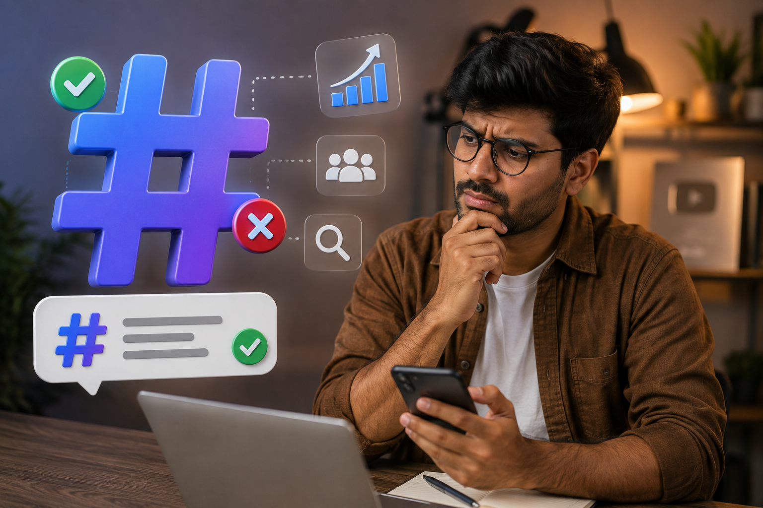 Hashtags का इस्तेमाल सही तरीके से करें, लेकिन उन्हें Viral Button न समझें